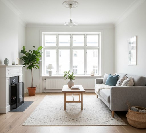 Scandinavian Style: Use light wood, soft fabrics, and natural light to create a calm, airy atmosphere.